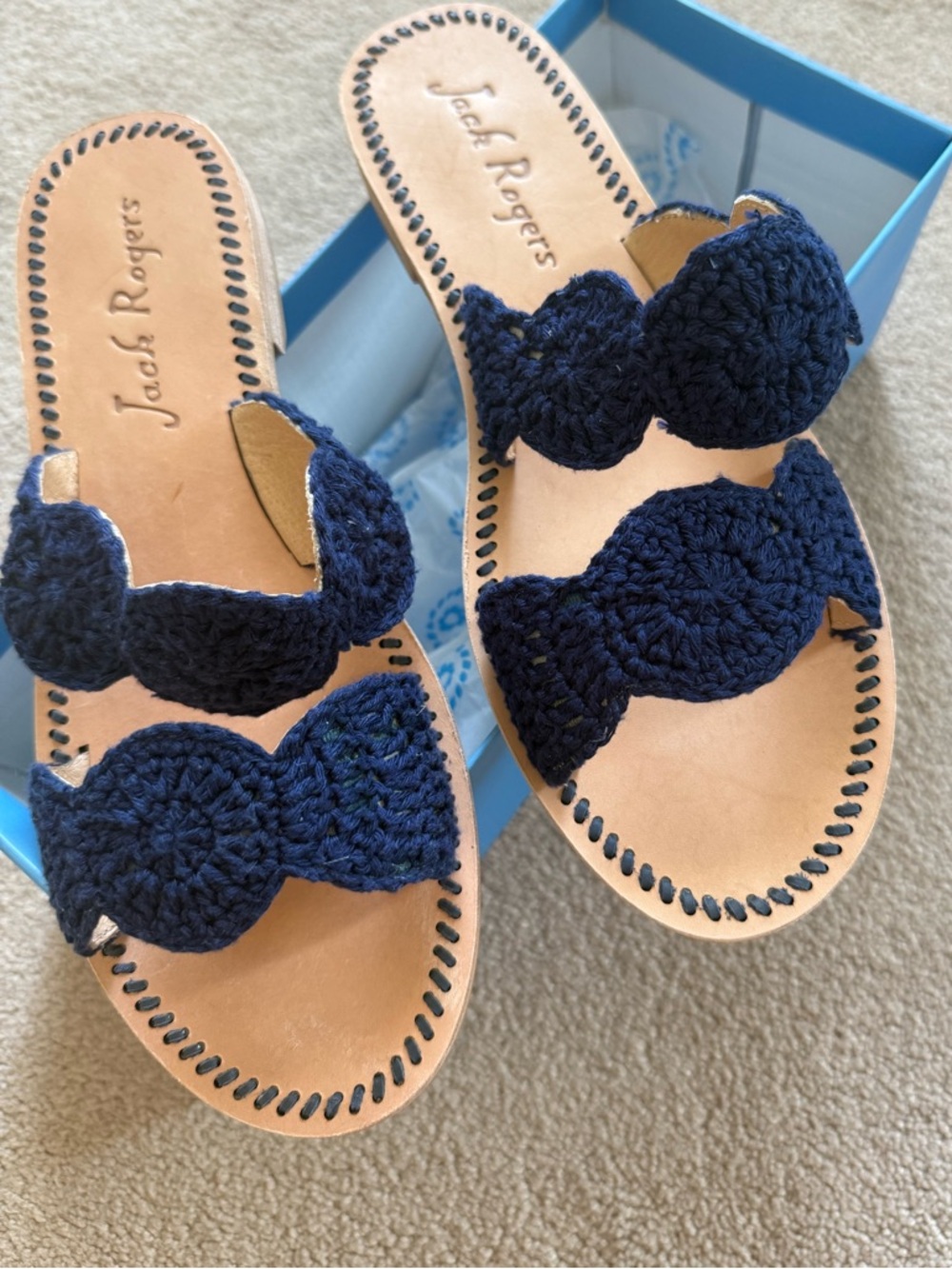 Jack Rogers Laurin Crochet Sandal